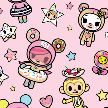 Donutella and her Sweet Friends Mobile Wallpapers