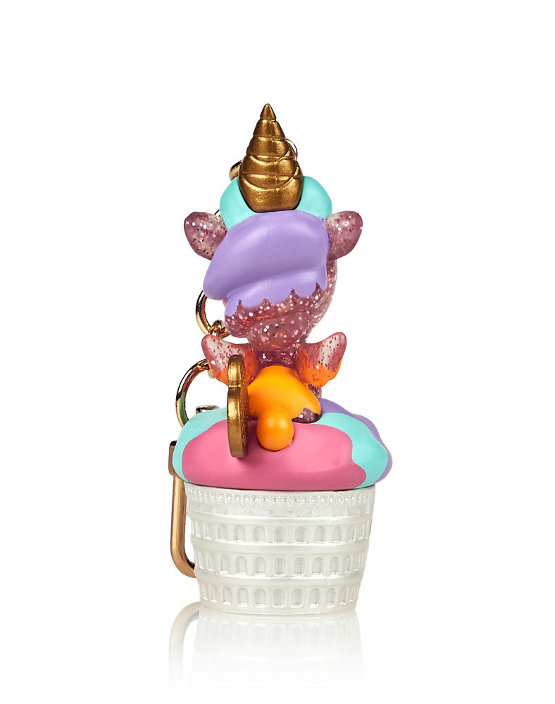 back of cotton candy carnival gelatino bag charm