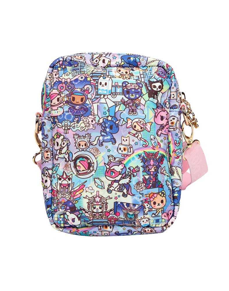 back of digital princess mini crossbody