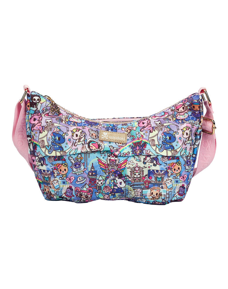 digital princess slouchy shoulder bag