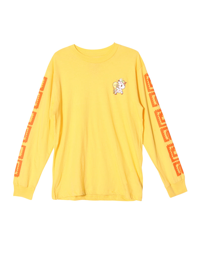 tokidoki x gudetama Gudecorno Long Sleeve Tee (Unisex)