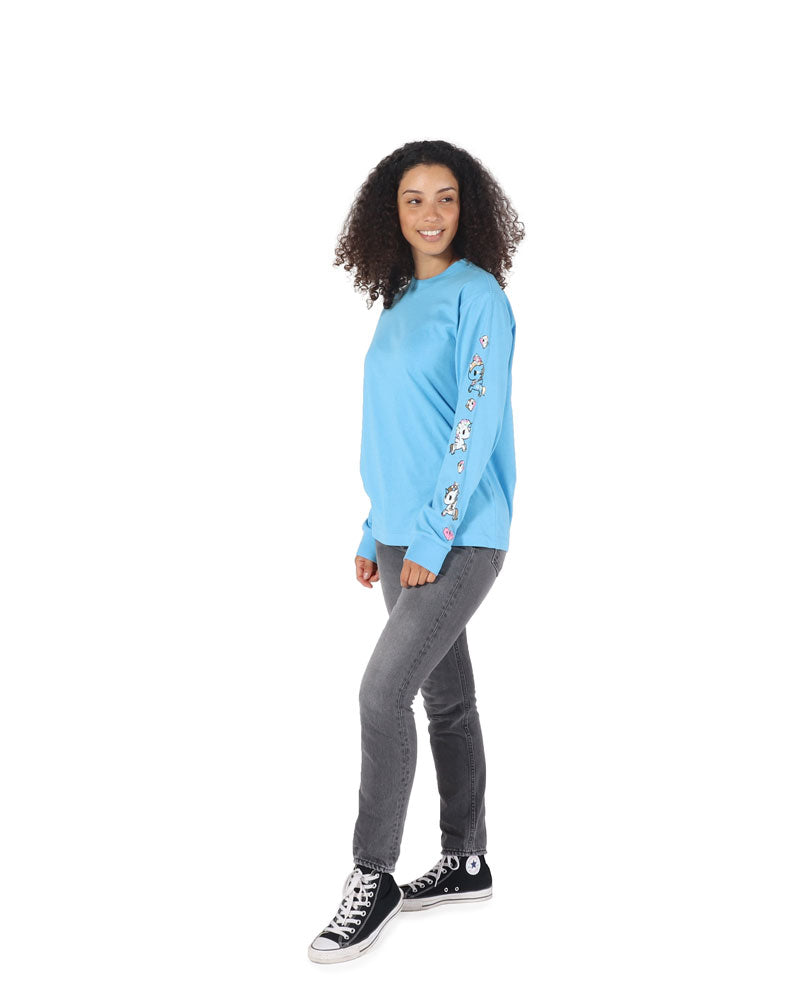 Pearly Pony Long Sleeve Tee (Unisex) WM Side