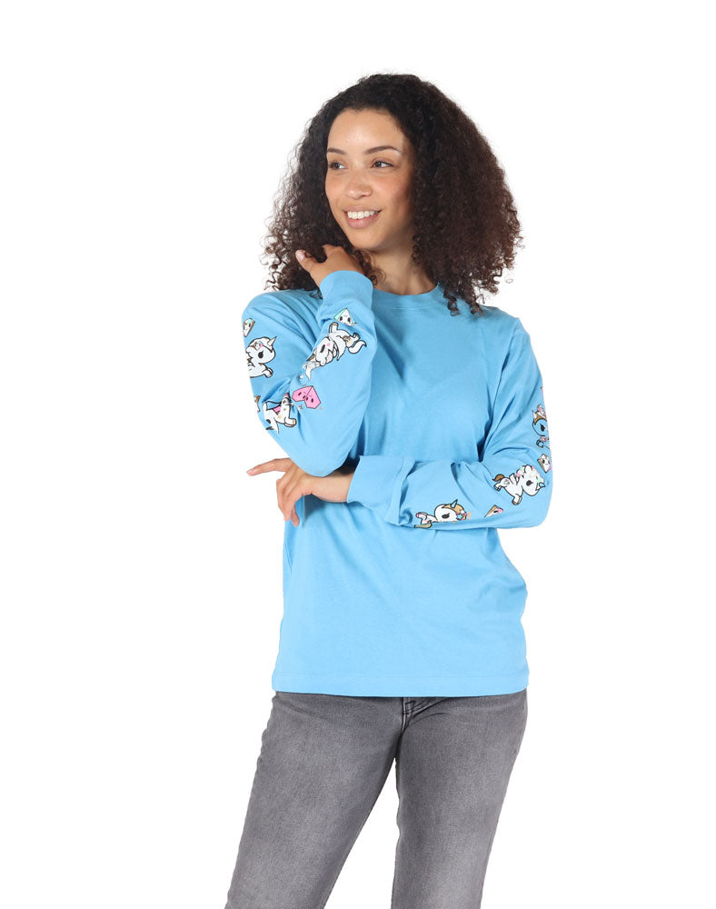 Pearly Pony Long Sleeve Tee (Unisex) WM Front
