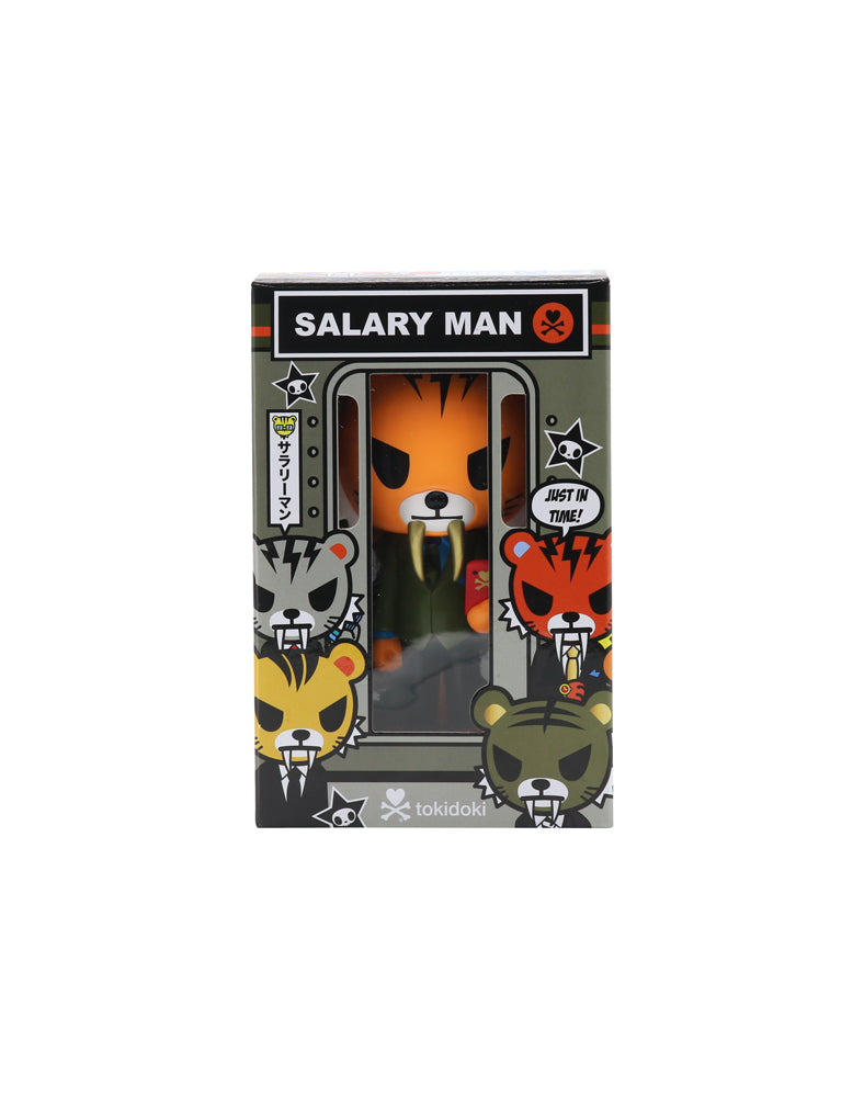 Salary Man Tiger Vinyl - Orange Packaging