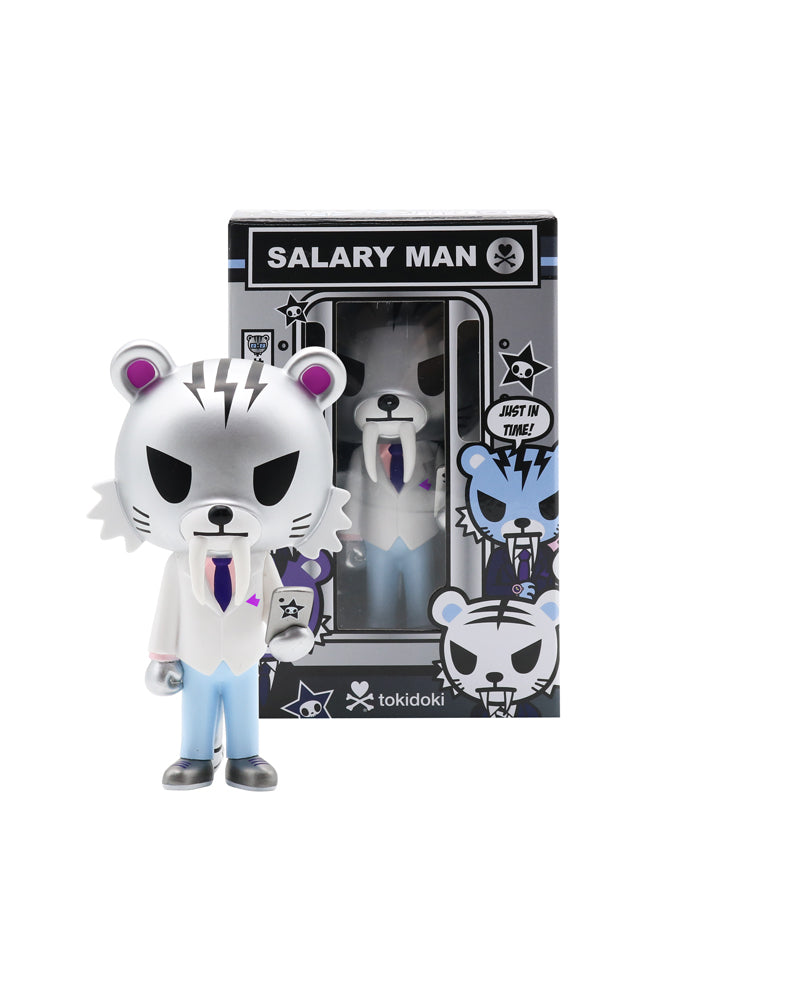 Salary Man Tiger Vinyl (Silver) Packaging Alt View