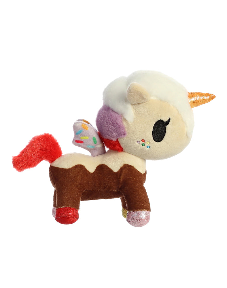 Sundae Unicorno 7.5" Plush Side