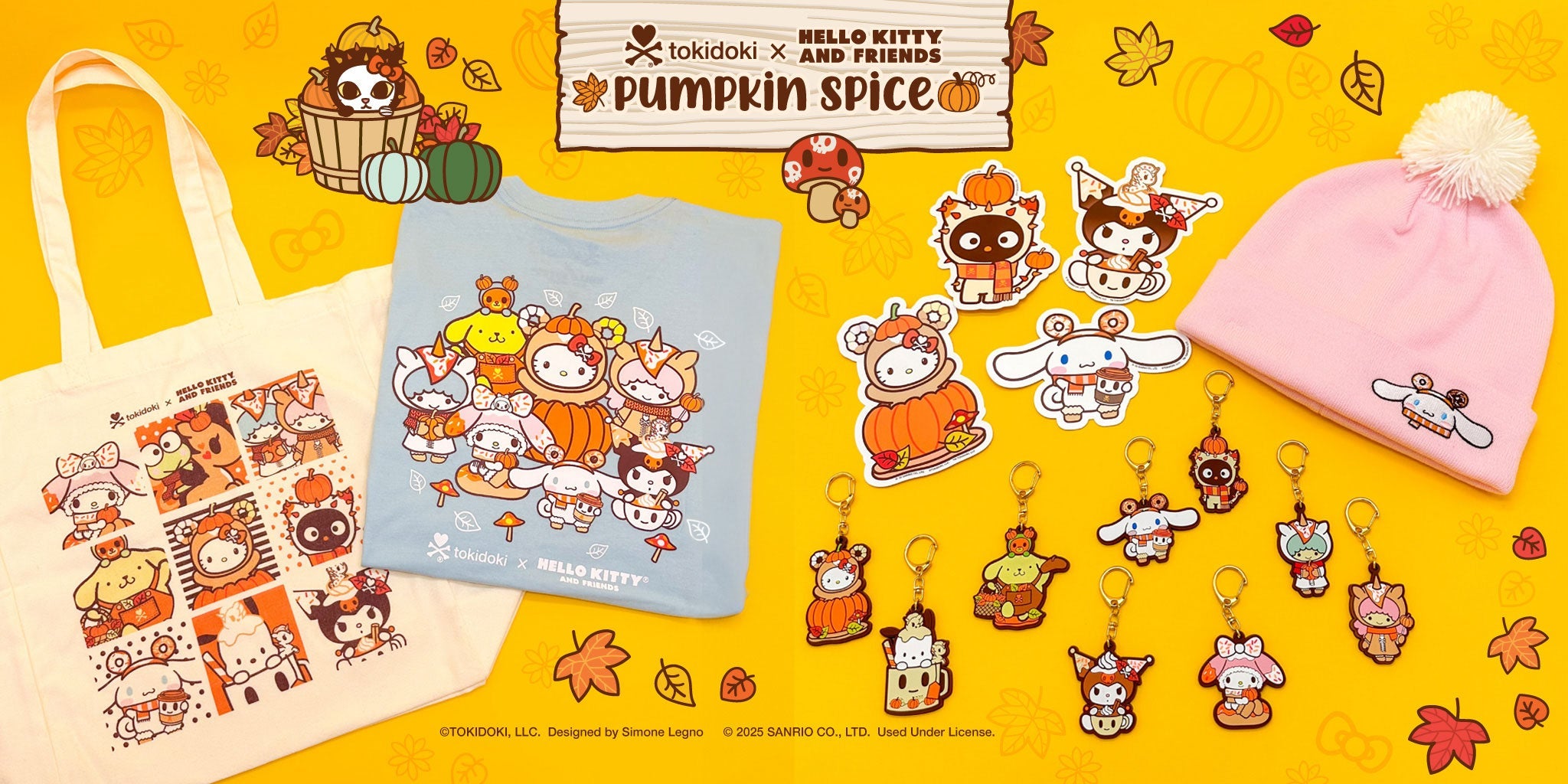 tokidoki x Hello Kitty and Friends Pumpkin Spice