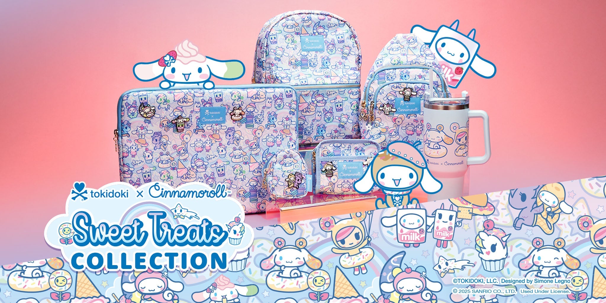 tokidoki x Cinnamoroll Sweet Treats