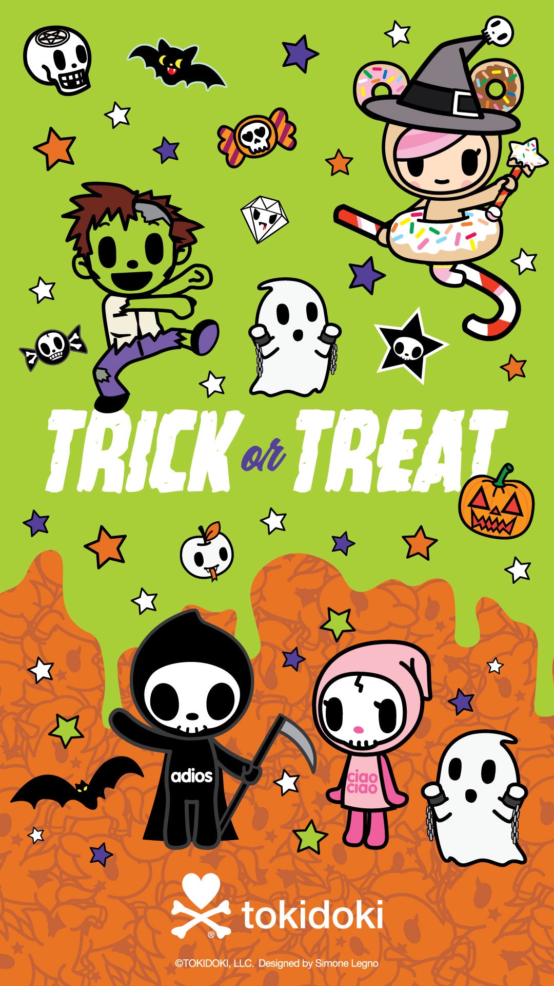 Trick or Treat Lettering with Graphic Graphic by ElementDesignAndArt ·  Creative Fabrica