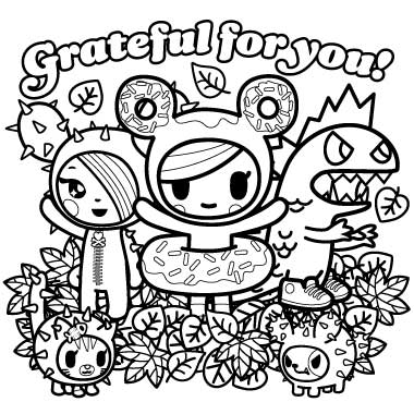 Thanksgiving Coloring Page