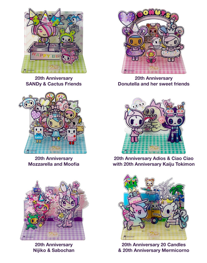 20th Anniversary Acrylic Standee Blind Box – tokidoki