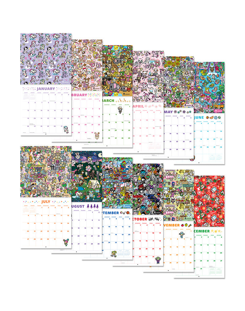 2025 tokidoki Calendar 2025-tokidoki-calendar