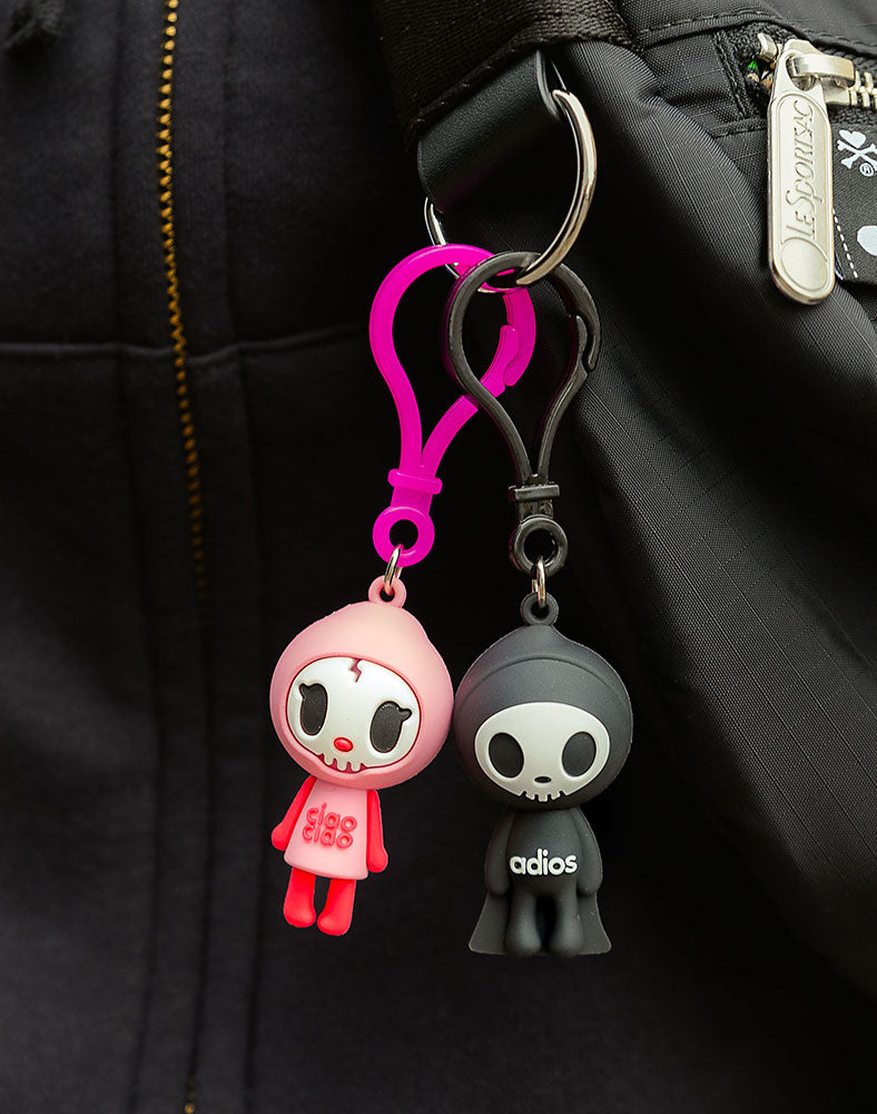 tokidoki characters series 1 blind bag figural bag clips on backpack