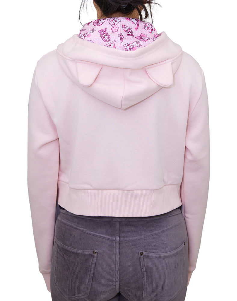 Cherry Ears Cropped Hoodie – tokidoki