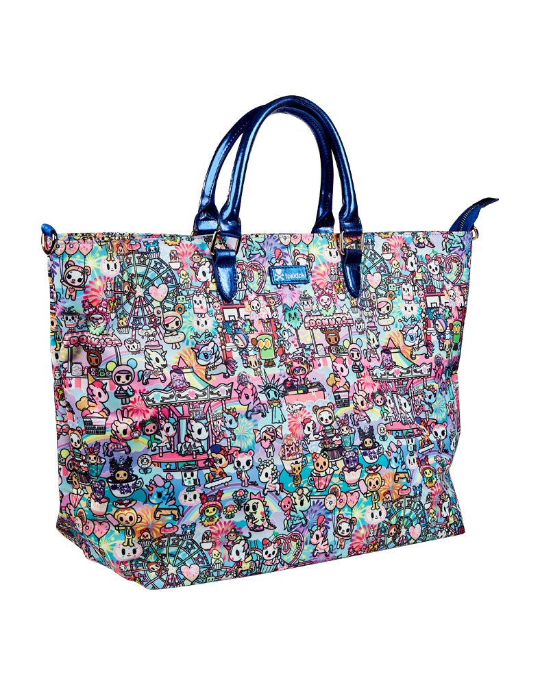 cotton candy carnival tote