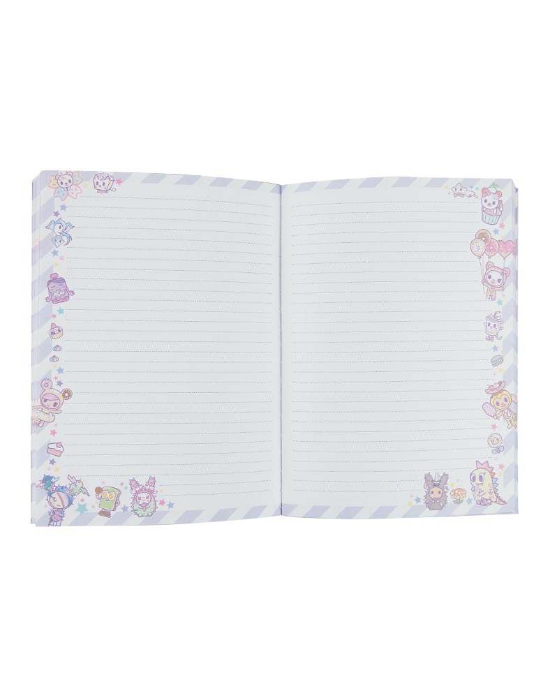 inside of cotton candy carnival notebook