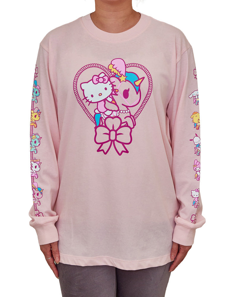 tokidoki x Hello Kitty and Friends Carousel Kitty Long Sleeve Tee
