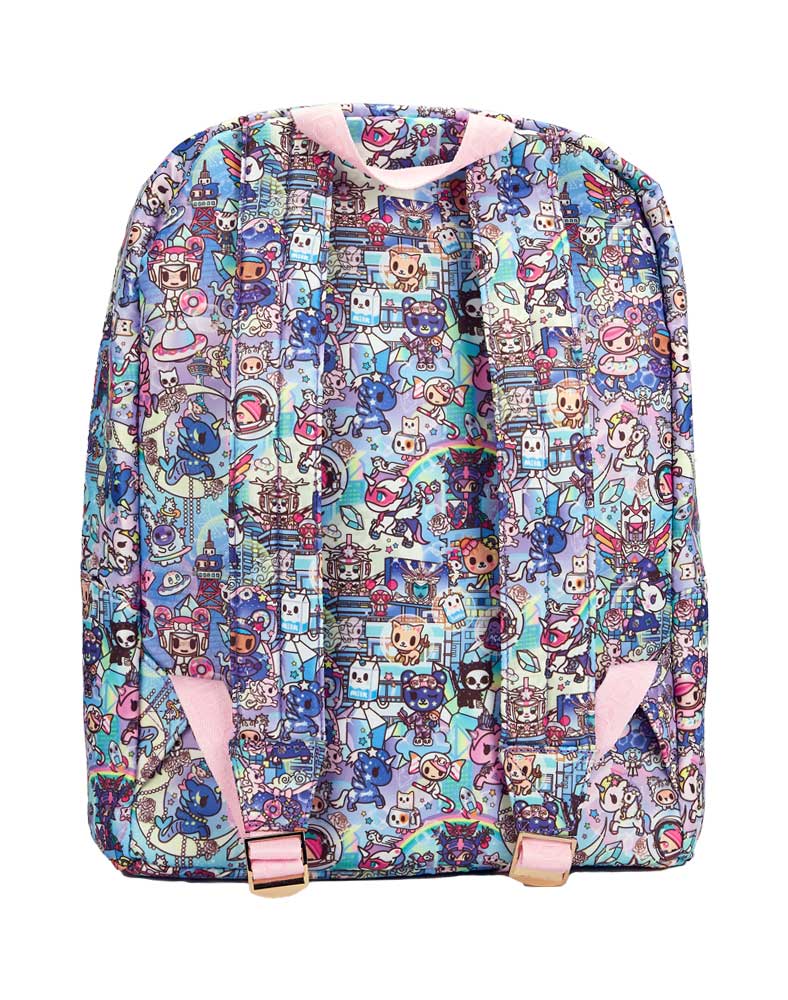 back of digital princess backpack