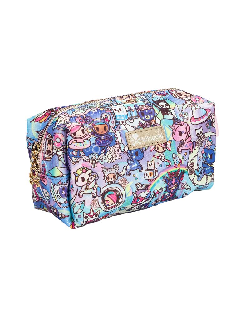 side view of digital princess boxy cosmetic case