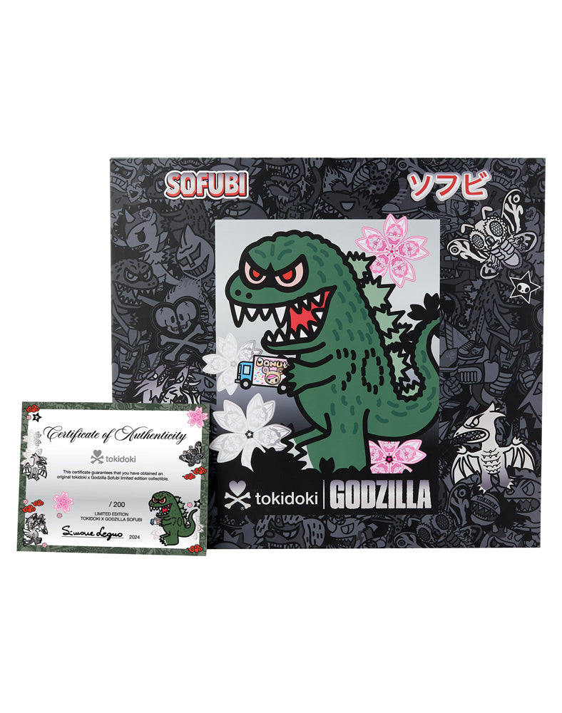 tokidoki x Godzilla 9" Sofubi (Green)