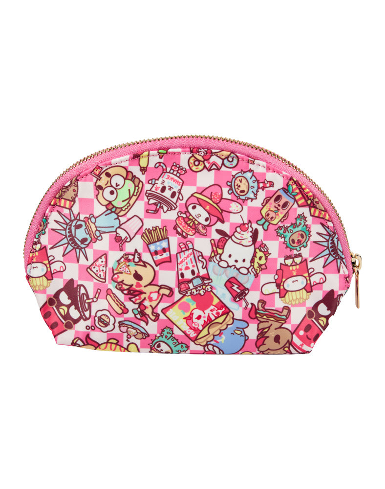 tokidoki kitty コラボ　コスメボックス tokidoki x Hello Kitty and Friends Fast Food Collection Cosmetic Pouch