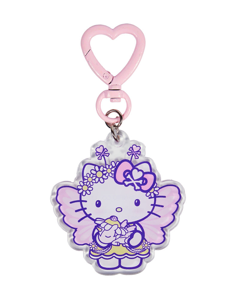 ハローキティ・tokidoki・トキドキ・サボテン・2008年製 tokidoki x Hello Kitty and Friends Butterfly Garden Carabiner Acrylic