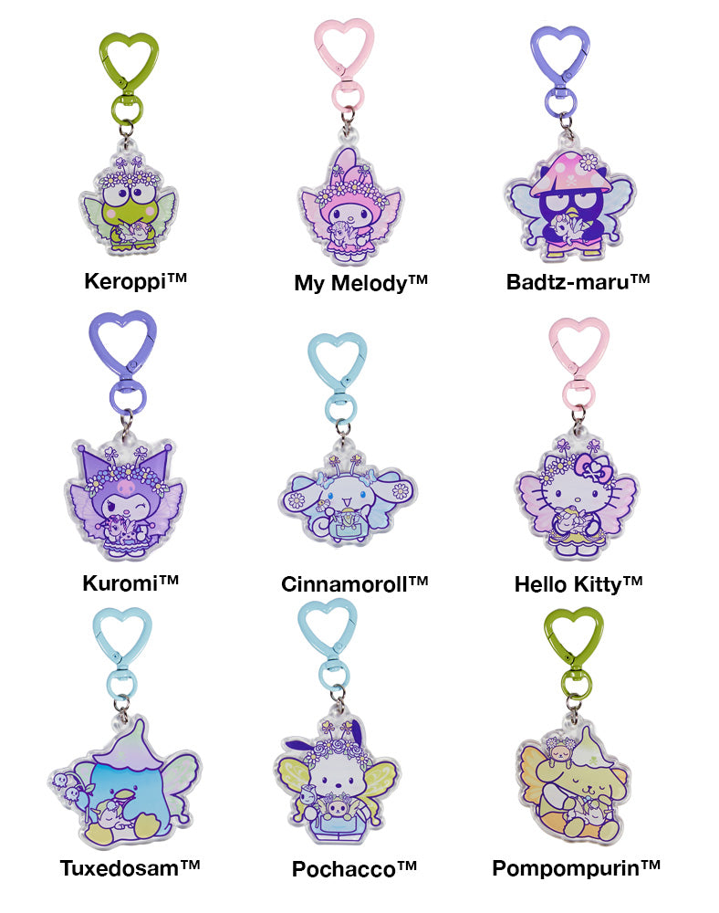 tokidoki x Hello Kitty and Friends Butterfly Garden Carabiner Acrylic
