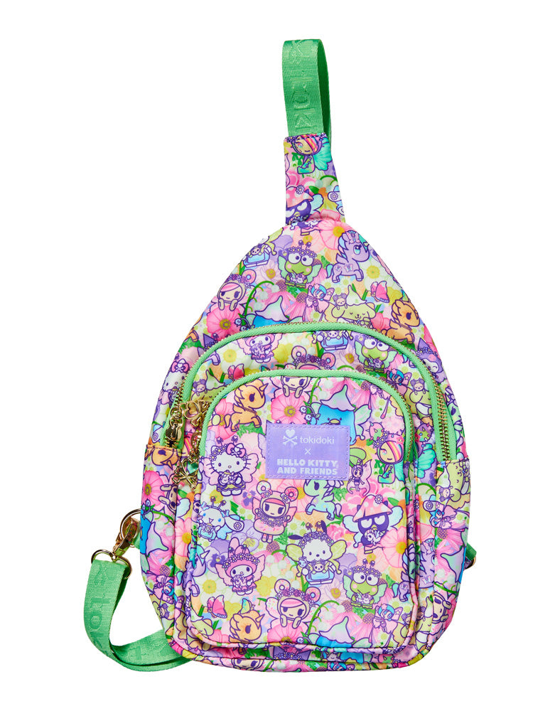 tokidoki x Hello Kitty and Friends Butterfly Garden Sling Bag