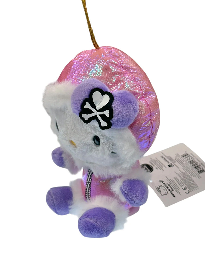 Hello Kitty ぬいぐるみ ツイード風ジャケット　限定225/300 tokidoki x Hello Kitty Holiday Puffer Jacket Plush Ornament
