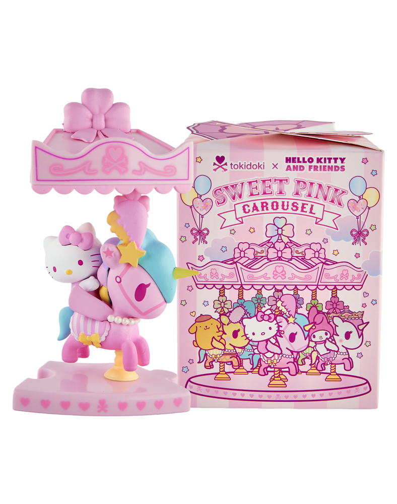 tokidoki x Hello Kitty and Friends Sweet Pink Carousel Blind Box