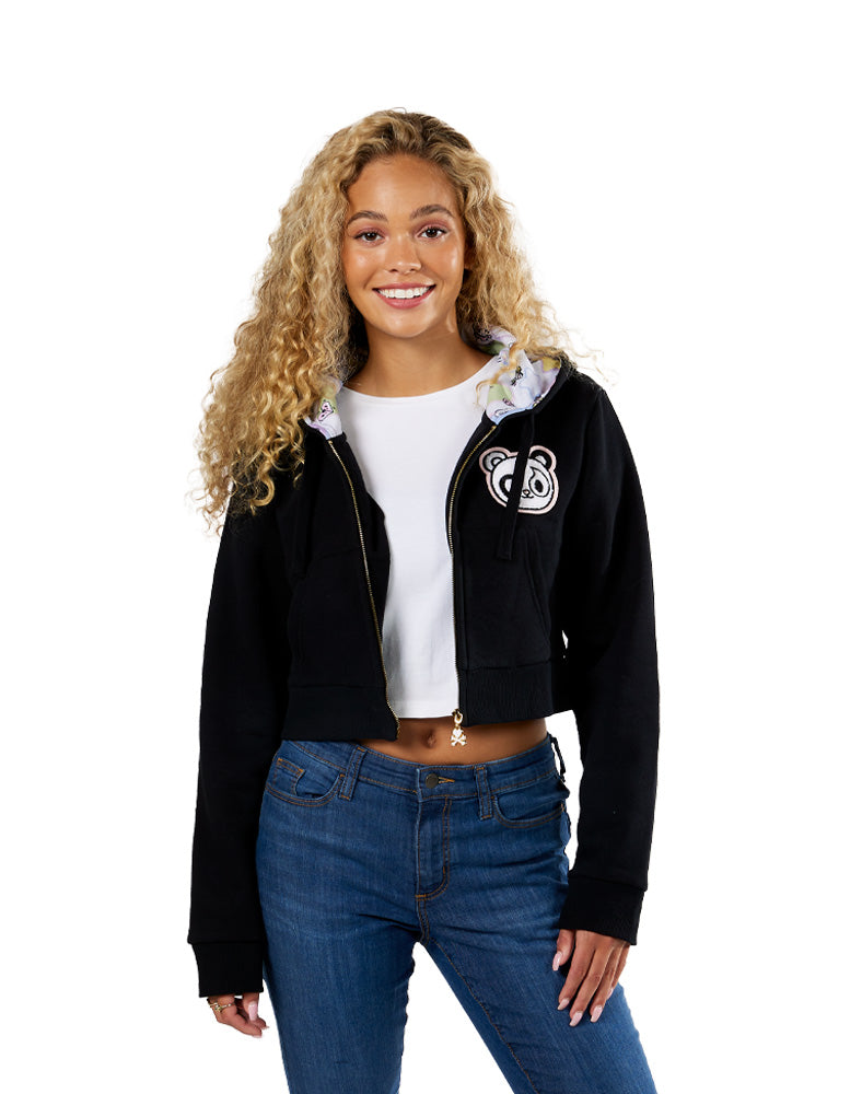 Peace Bears Cropped Hoodie – tokidoki