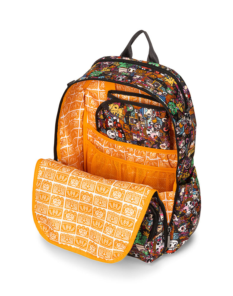 tokidoki x JuJuBe Zealous Backpack Dia de los Muertos
