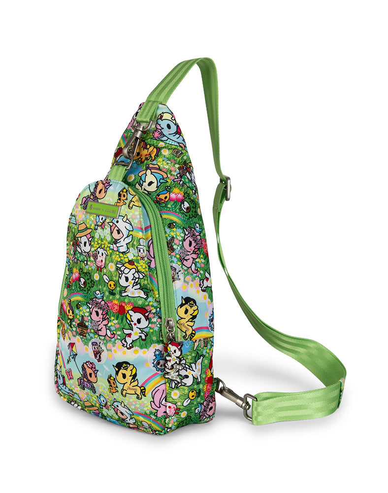 tokidoki x JuJuBe Crossbody Sling Meadow Blooms