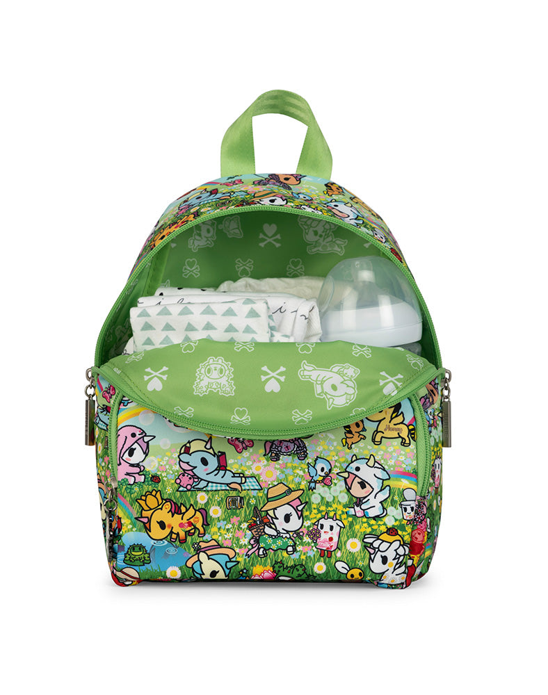 JuJuBe Everyday Mini Backpack, Meadow Blooms