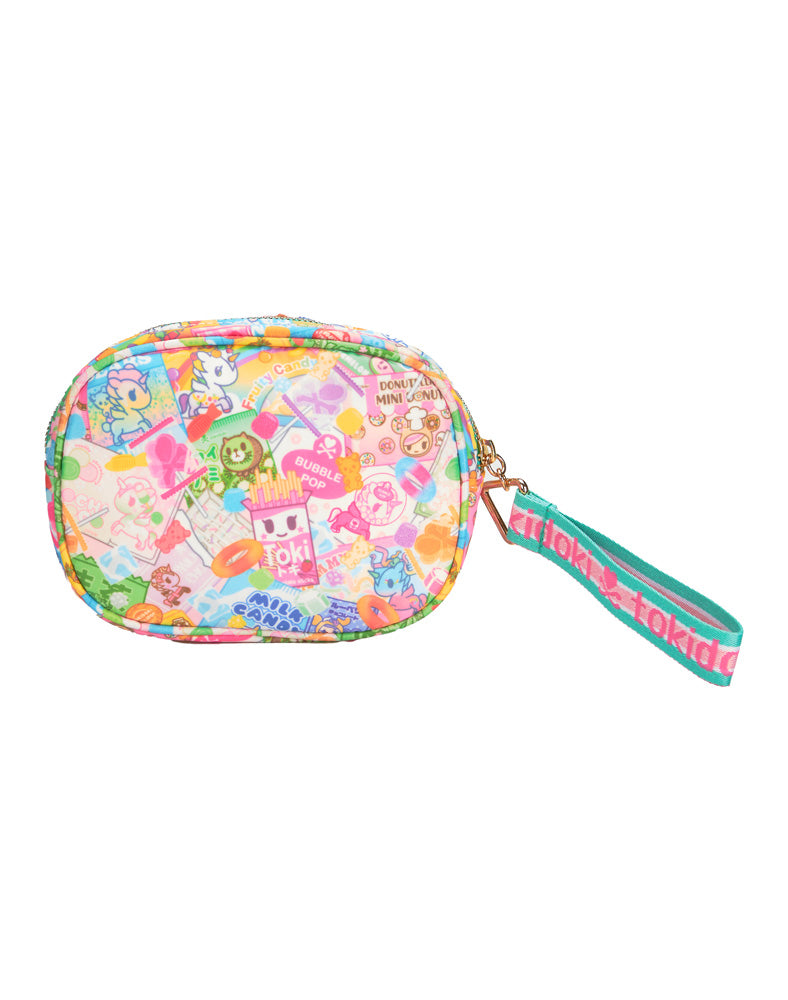 Candy Craze Round Zip Pouch Wristlet – tokidoki