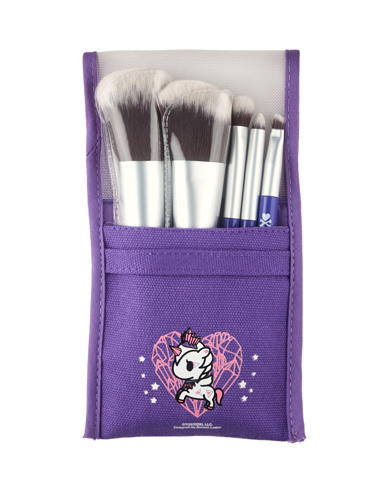 tokidoki PITTURA BRUSH SET メイクブラシ The Crème Shop x tokidoki Digital Princess Mini Travel Brush Set