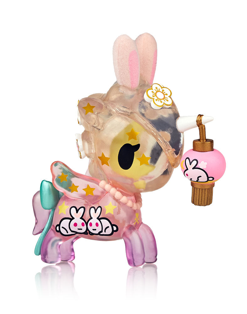 funy bunny carnival unicorno metallico series