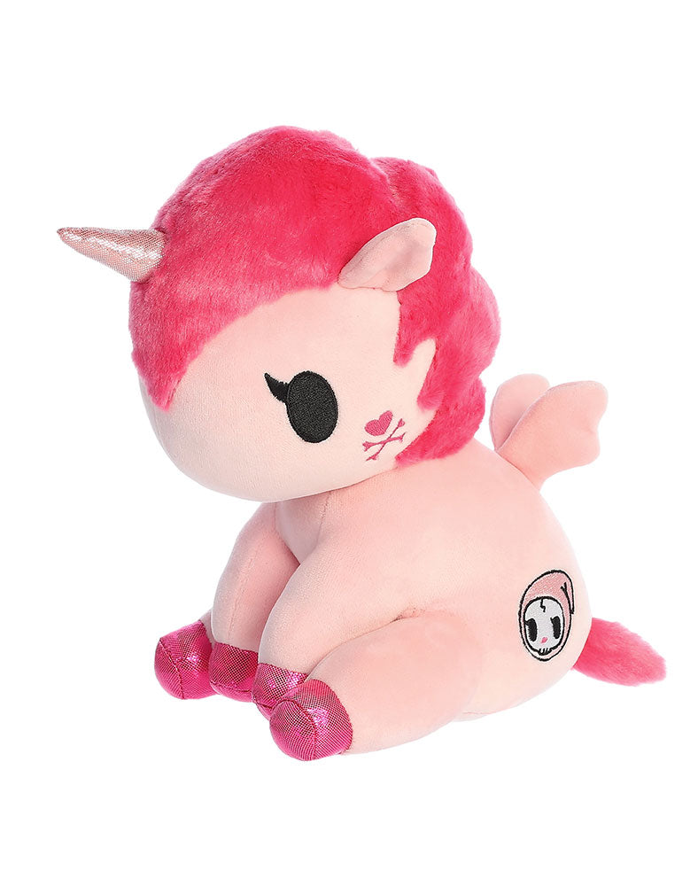 Aurora Small Bellina Tokidoki Enchanting Stuffed Animal Pink 8.5