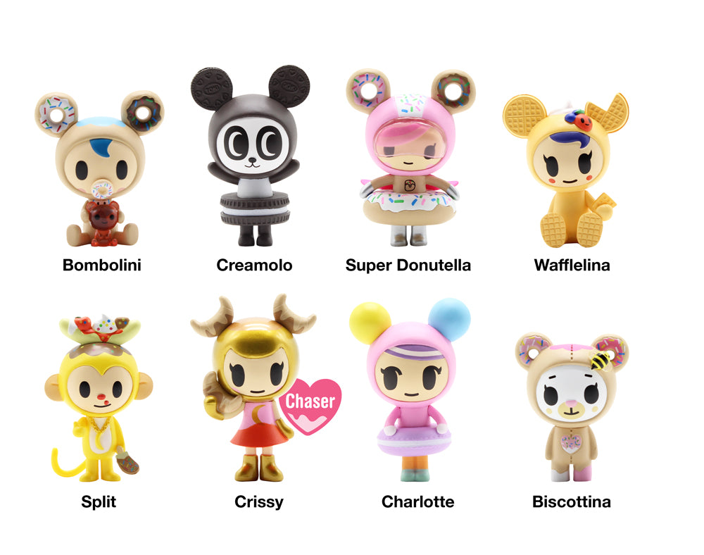 Donutella and her Sweet Friends Blind Box Mini Figures Series 3 Roster