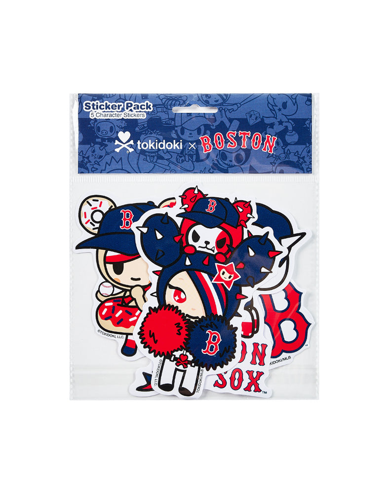 Tokidoki x MLB Boston Red Sox Sticker Pack
