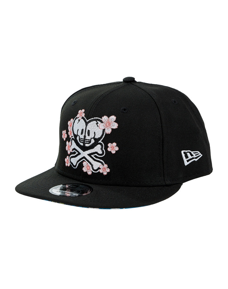 New Era Sakura Double Skull Snapback