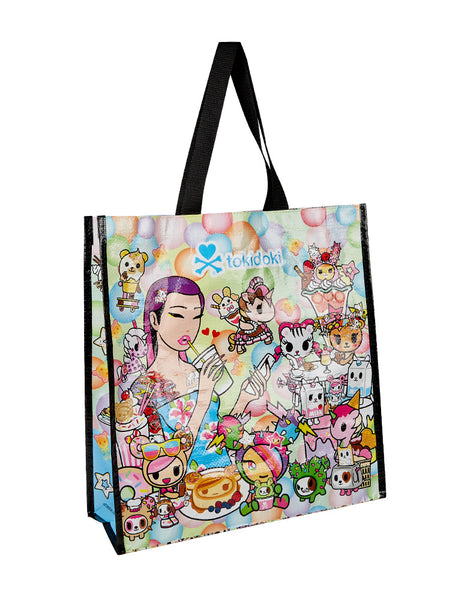Cotton Candy Carnival Vinyl Tote